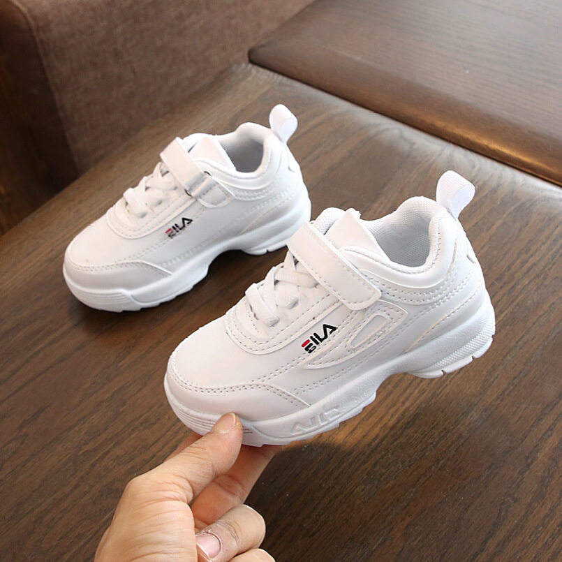 Giày Thể Thao Trẻ Em QP, Giày Thường Ngày, Cao Su, Velcro, Dành Cho Bé Trai Và Bé Gái giá rẻ