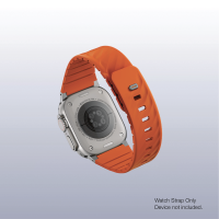 UNIQ Fluo Magnetic Apple Watch Strap with Connector Bundle For All Size 49-40mm - Black/Blue/Grey/Yellow/Sand/Orange