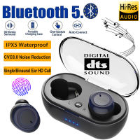 [LazChoice] Smart TWS Bluetooth 5.0 Wireless Earphone Touch Control Earbuds HiFi Stereo LED Breathing Lamp Reminder Waterpoof Earphone