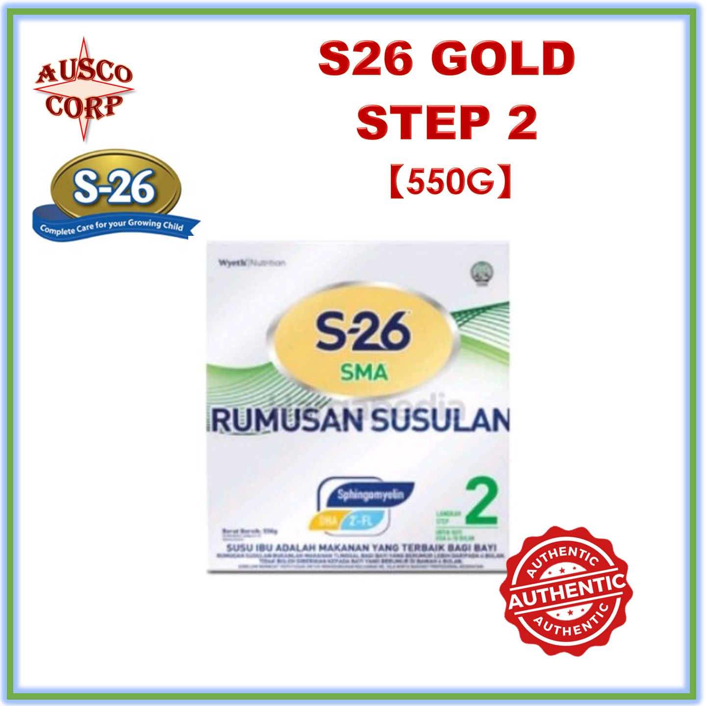 S26 GOLD STEP 2 (6-18MTH)