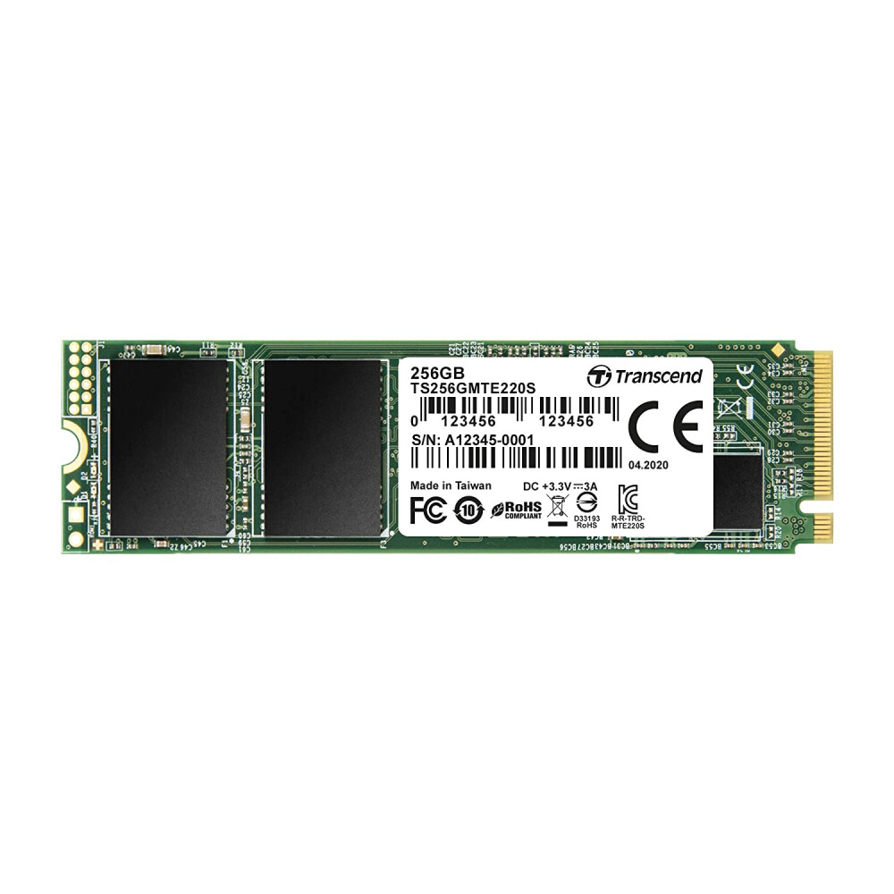 Transcend M.2 PCIE NVME MTE220S (256GB,512GB,1TB,2TB) Internal SSD Solid State Drives for PC Laptop (TS1TMTE220S)