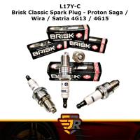 Brisk Classic Spark Plug {L17Y-C} - Proton Saga / Wira / Satria 4G13 / 4G15