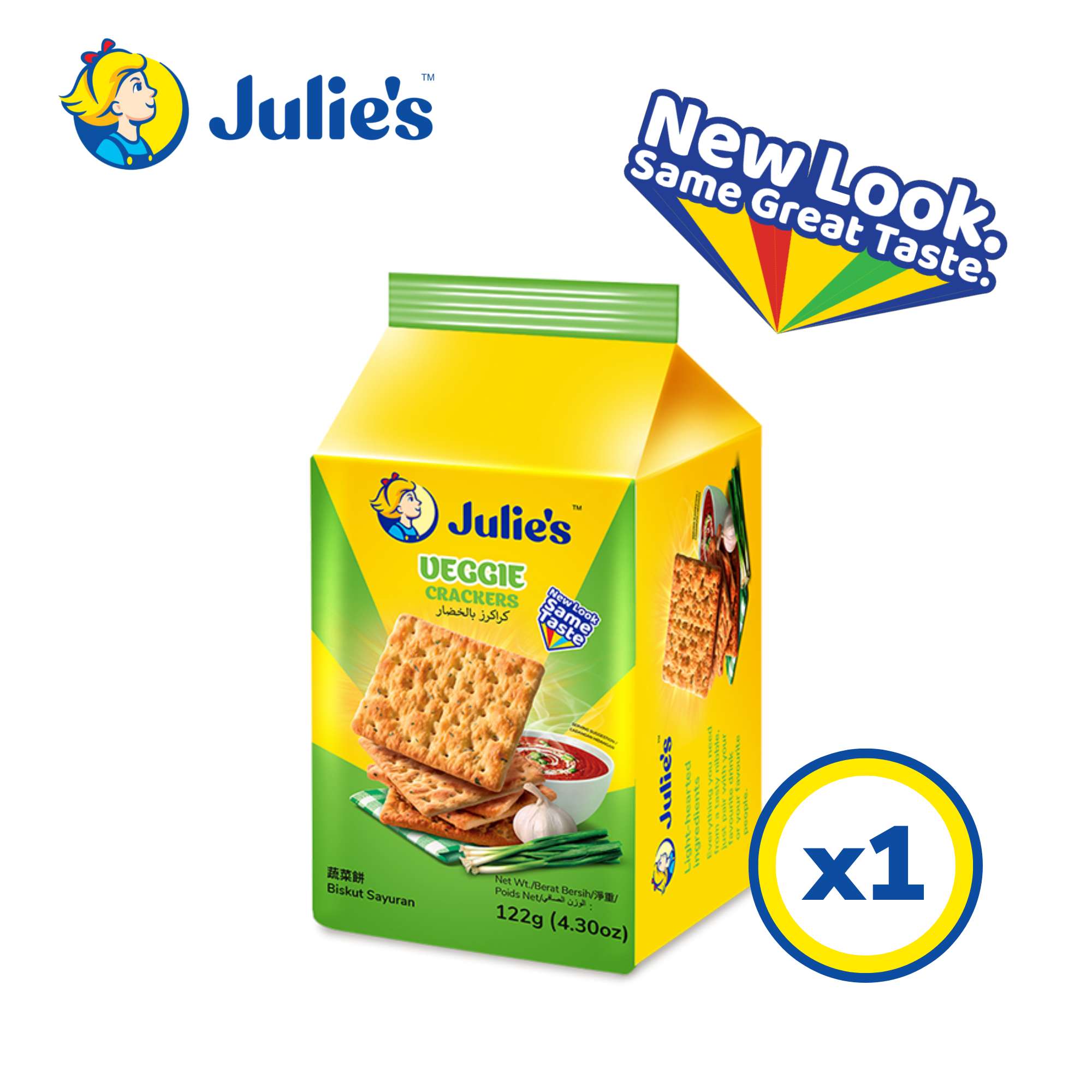 Julie's Jualan Rahmah Crackers Combo Pack 379g