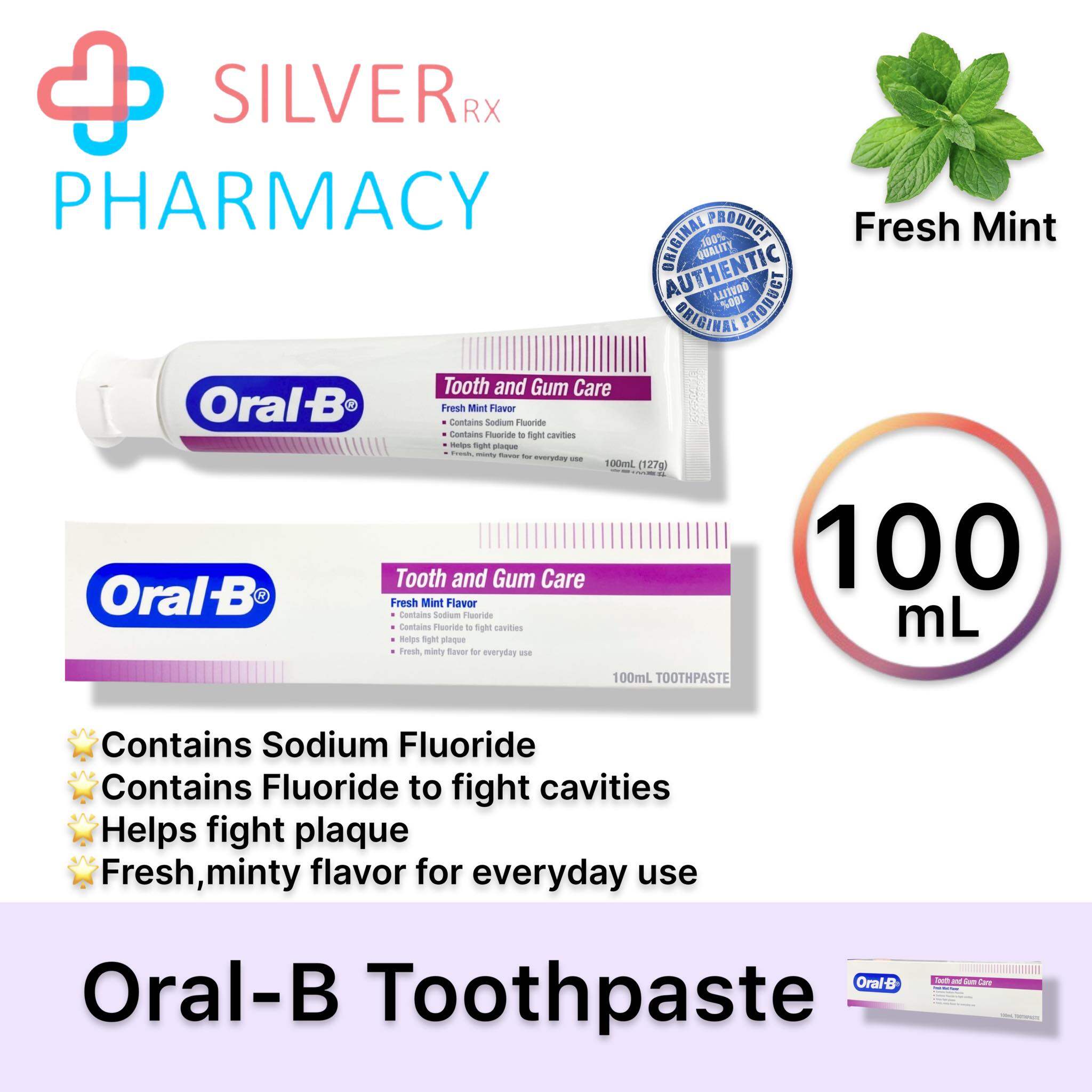 Oral-B Tooth and Gum Care Toothpaste 100ml [Fresh Mint Flavour]