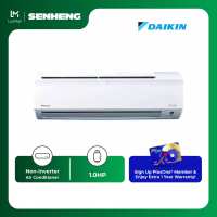 Daikin FTV-Premium P Series R32 (1.0HP/1.5HP) Non-Inverter Air Conditioner [Installation Not Included – Add-On Available]