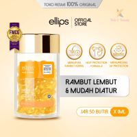 Ellips Hair Vitamin (dengan Moroccan Oil) Kemasan Botol 50 kapsul
