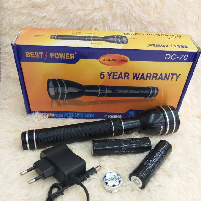 [ KL Ready Stock ] DC-70 Best Power Rechargeable Led Flashlight.