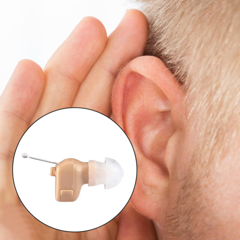 【Chất Lượng Cao + InStock】Mini Máy Trợ Thính Bộ Khuếch Đại Âm Thanh Tai Máy Trợ Thính Hỗ Trợ Giọng Nói Nhỏ Máy Trợ Thính Vô Hình Chăm Sóc Tai Quà Tặng Tạ Ơn Người Già