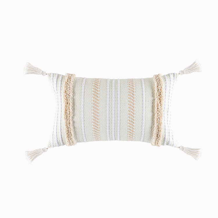 30x50/40x40/45x45/50x50cm New Boho Throw Pillow Case Nordic Style Morocco Stripe Tassel Cotton Cushi