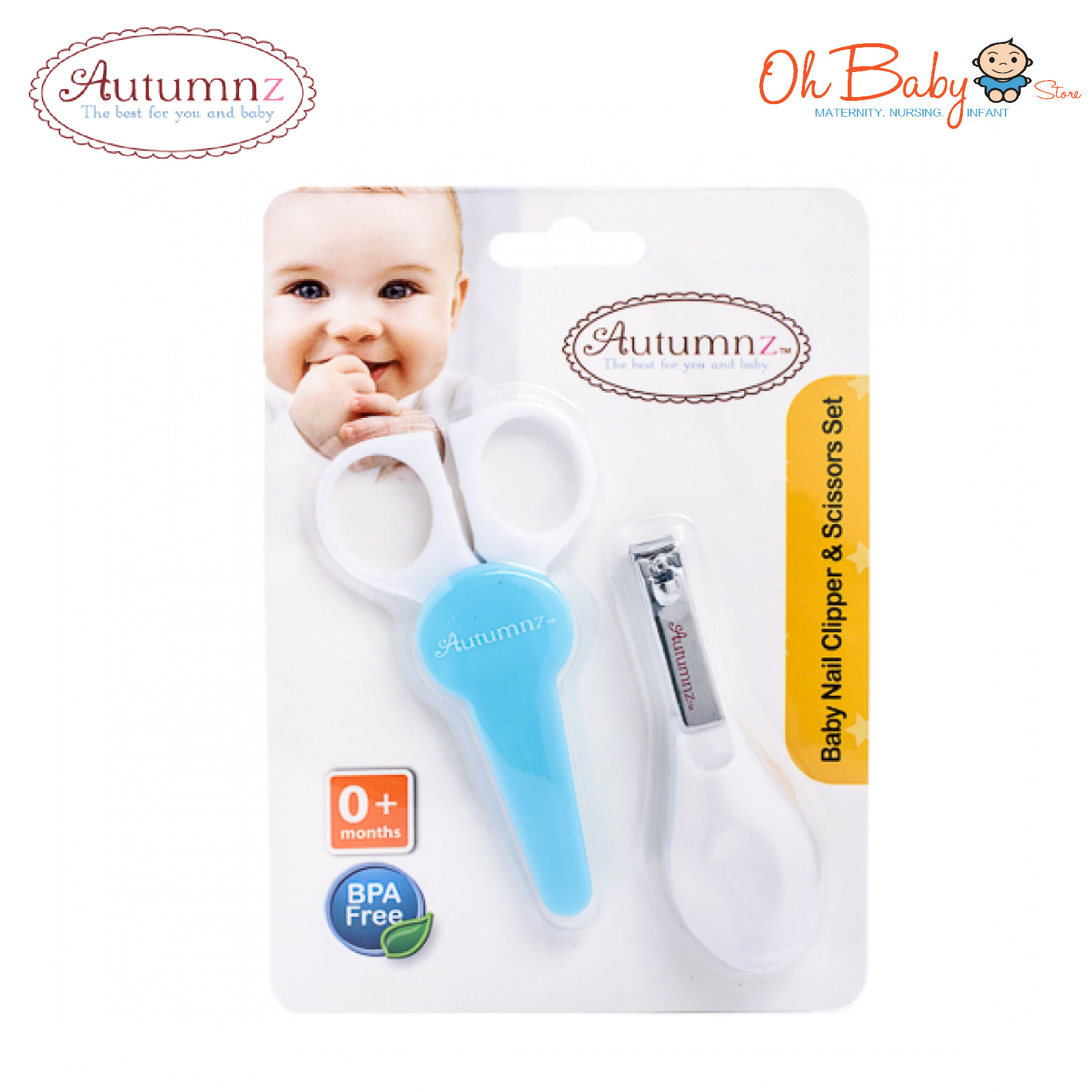 Autumnz Baby Nail Clipper & Scissors Set | Oh Baby Store