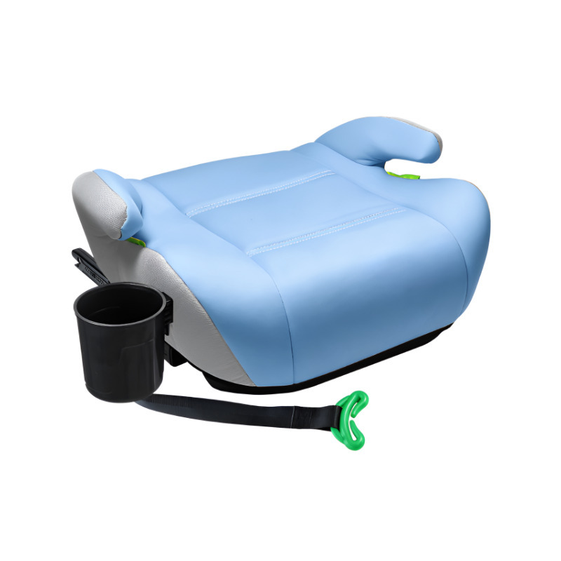 ISOFIX Car Booster Seat 6-12 Years Washable High Back Child Safety Booster Seat Removable Cover Adjustable Headrest Secure Fit Kids Car Seat