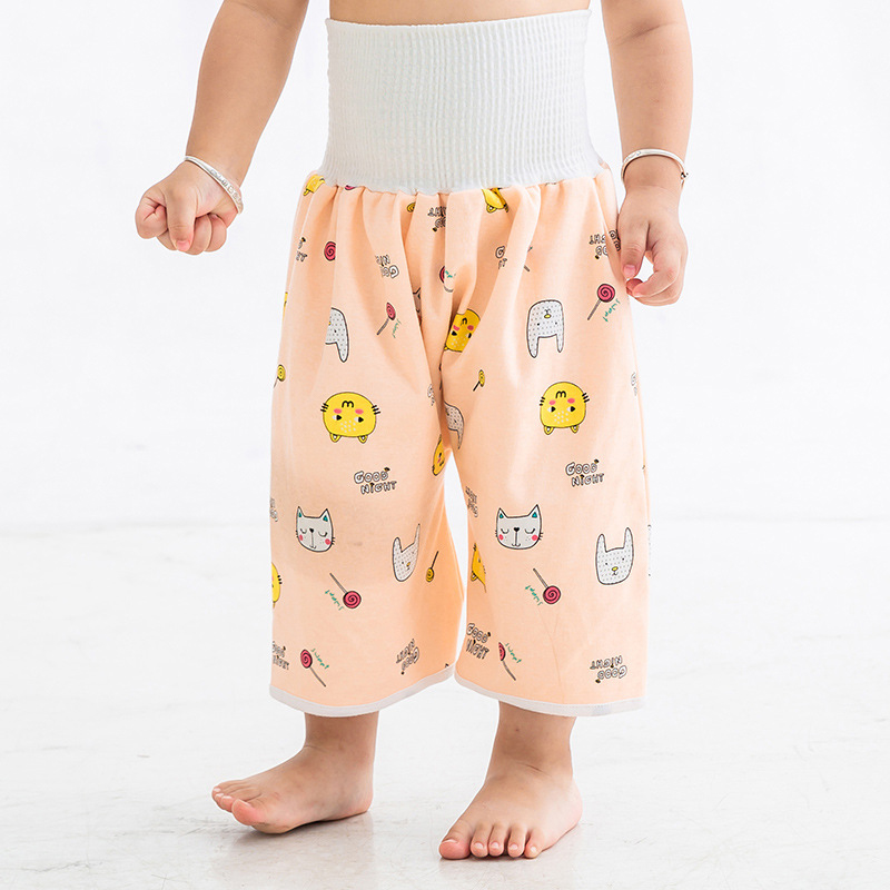3-8 Years Baby Potty Training Pants Reusable Diaper Washable Waterproof Leak-proof Adjustable Cotton Child Diaper Training Pants儿童尿布训练裤