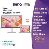 [New] BenQ MA270S  I Nano Gloss  I 27″ 5K 70HZ Monitor I Made for Mac I Thunderbolt 4