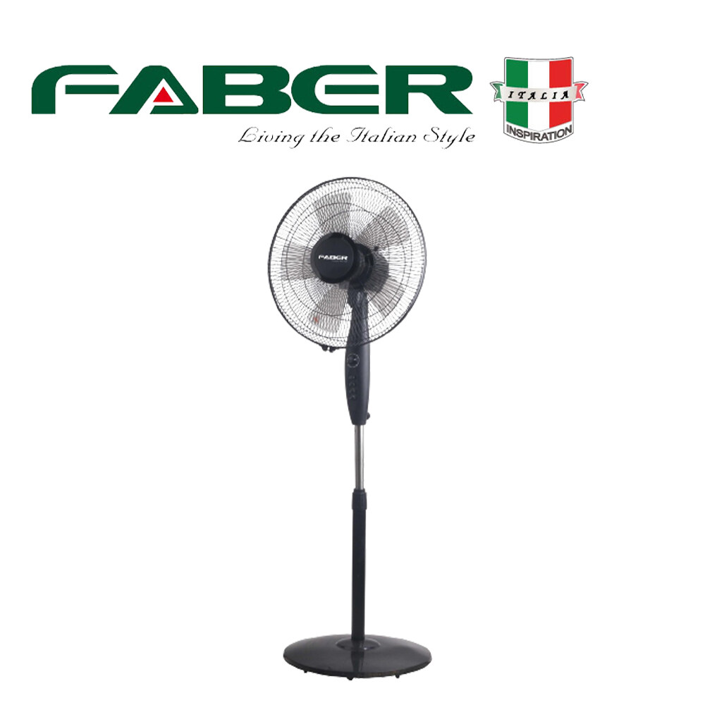 Faber 16 Inch Stand Fan 3 Speed FSF VENTO GEN 2 1629BK
