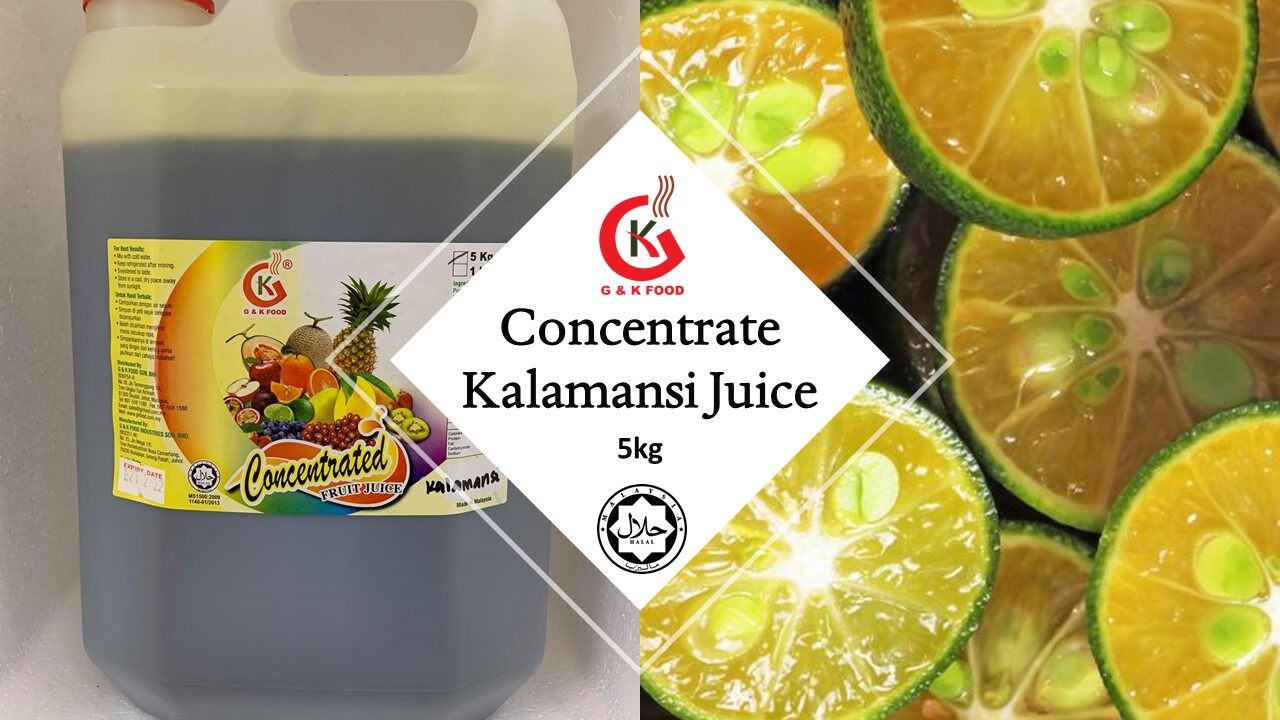 [100% JAKIM HALAL] 5kg Concentrate Calamansi Juice/ Air Kalamansi/ Stock Cukup!