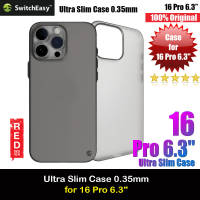 Switcheasy 0.35mm Ultra Slim Thin Case for iPhone 16 Pro Max iPhone 16 Pro iPhone 15 Pro Max 6.7 iPhone 15 Pro 6.1 (White | Black | Gray)