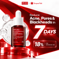 DR.WU Official Mandelik Intensive Renewal Serum 18% (5ml/15ml) | Acne Scar Peel BHA Salicylic Acid Remove Blackhead Skin Brightening