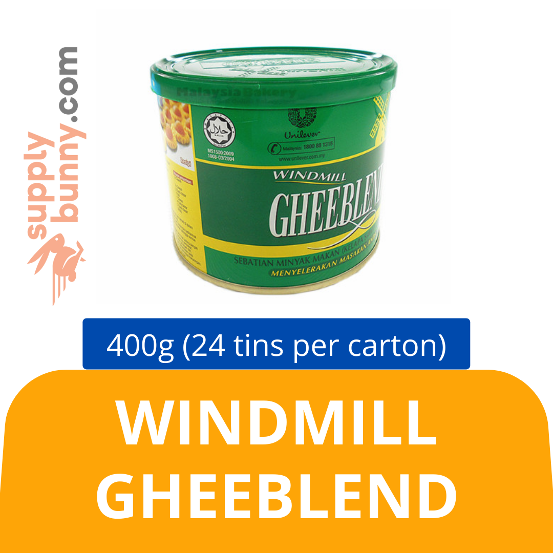 WindMill GheeBlend (400g X 24 tins) (sold per carton) 纯黄油 PJ Grocer Minyak Sapi Tulen