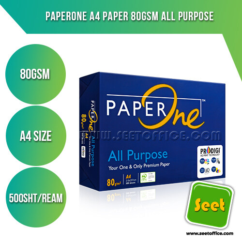 PaperOne A4 Paper 80gsm 500sheets/ream