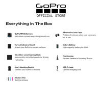 GoPro Max 2 360 Camera - True 8K 360 Video Replaceable Lenses Super Slow Motion Max HyperSmooth Waterproof Object Tracking