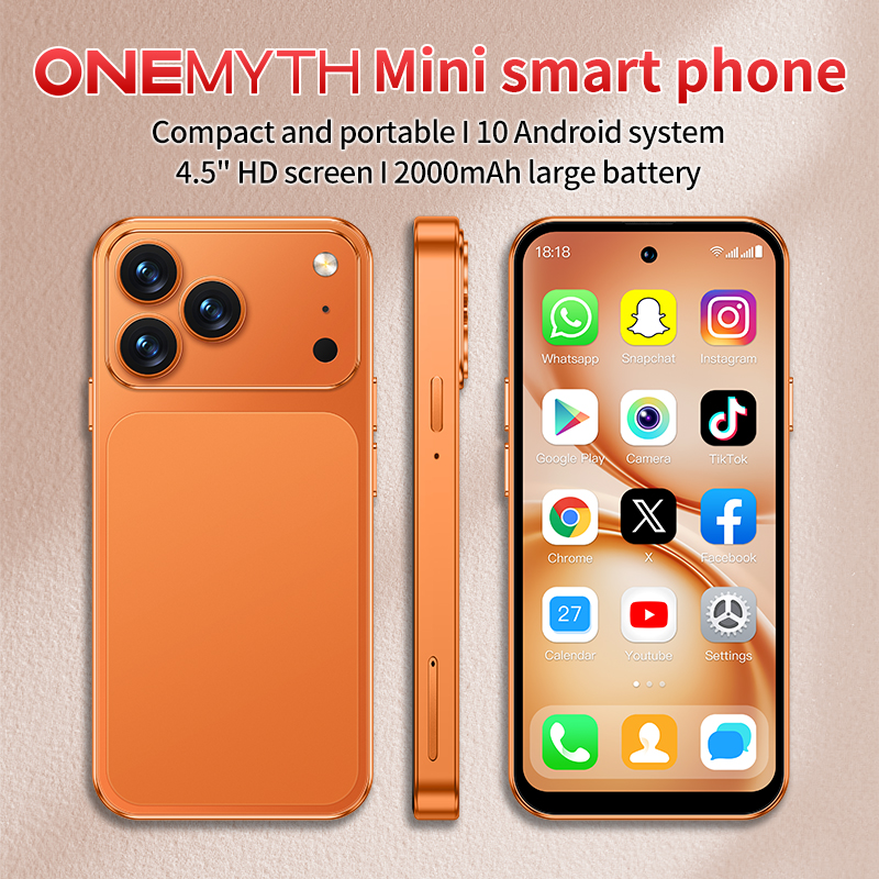 A19 PRO 4G LTE Mini Smartphone Android OS 4.5" Display Face