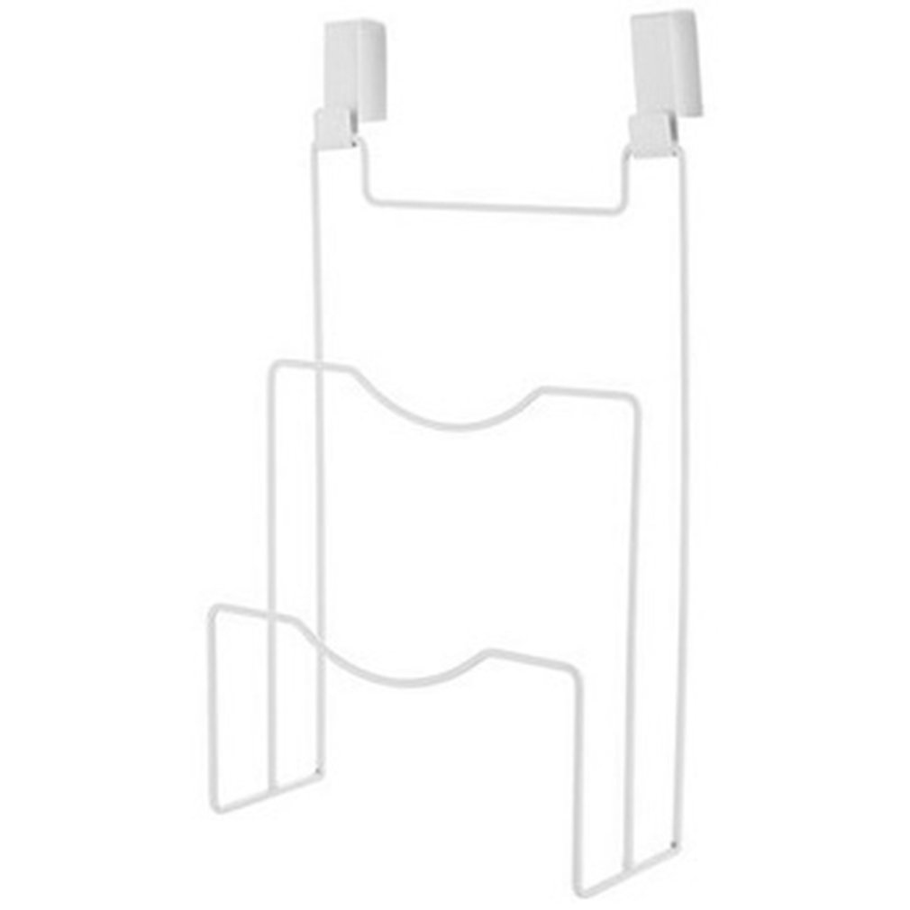 【Hot Sale】Good Thing Kitchen Door Back Iron Storage Rack Pan Lids Holders Nail free Cupboard Hanger Racks for Chopping Board Pot Covers