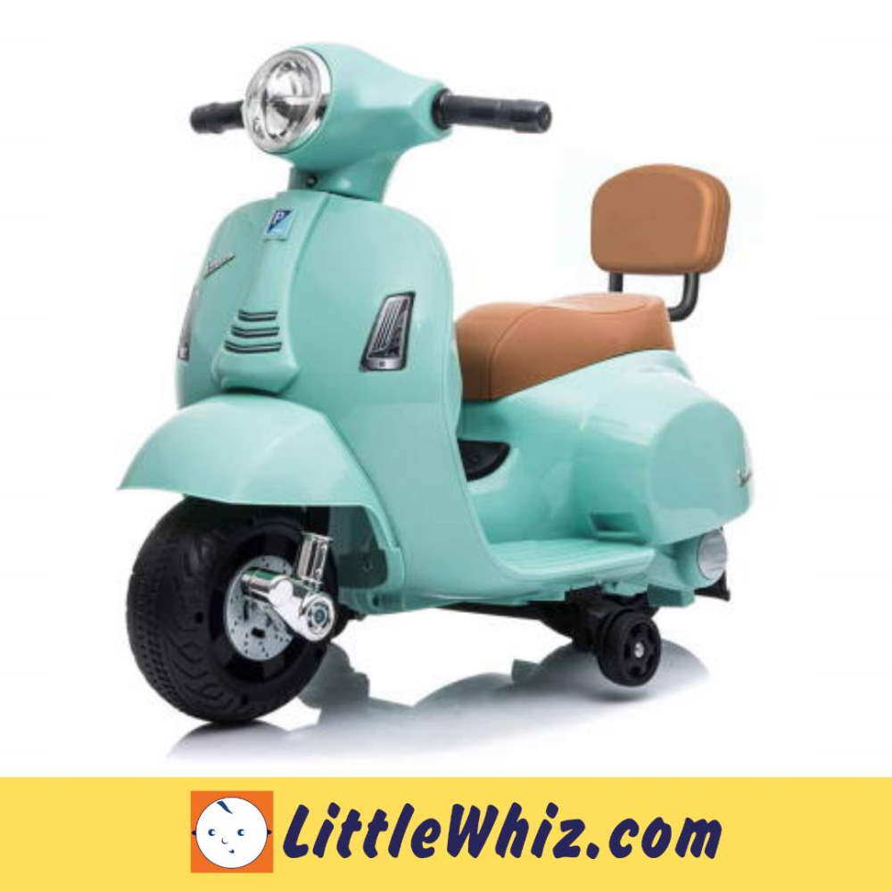 Mini Vespa V6 Electric Ride-On | Mini Scooter | EN71 Approved