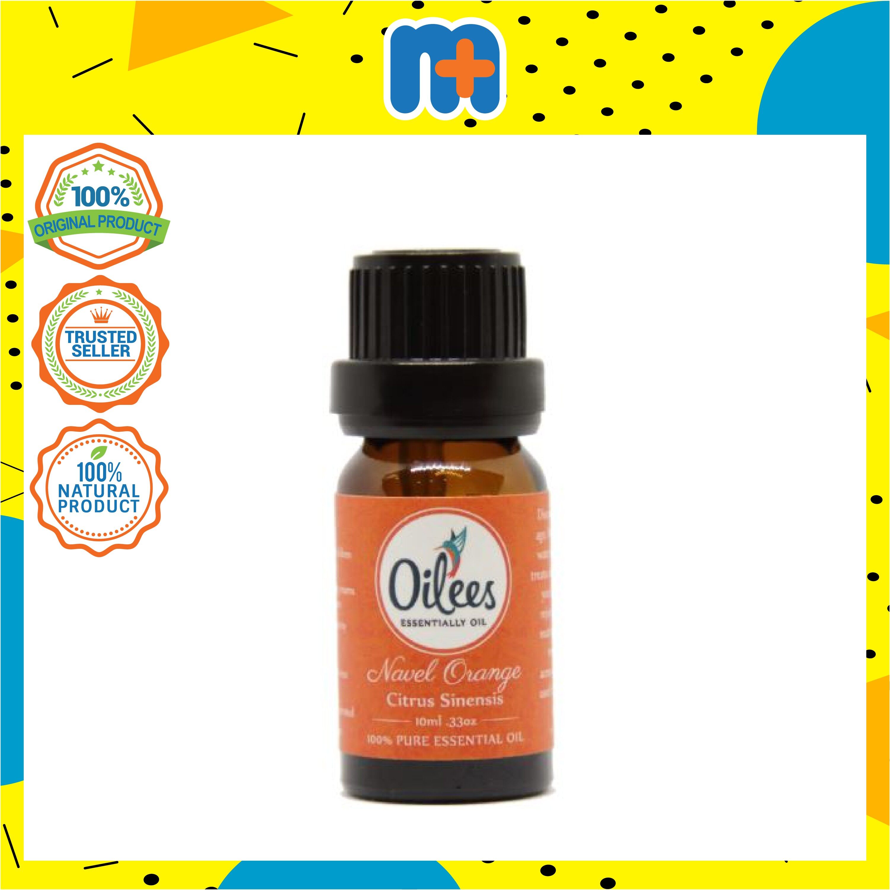 [MPLUS] Oilees 100% Pure Essential Oils Naval Orange 10Ml