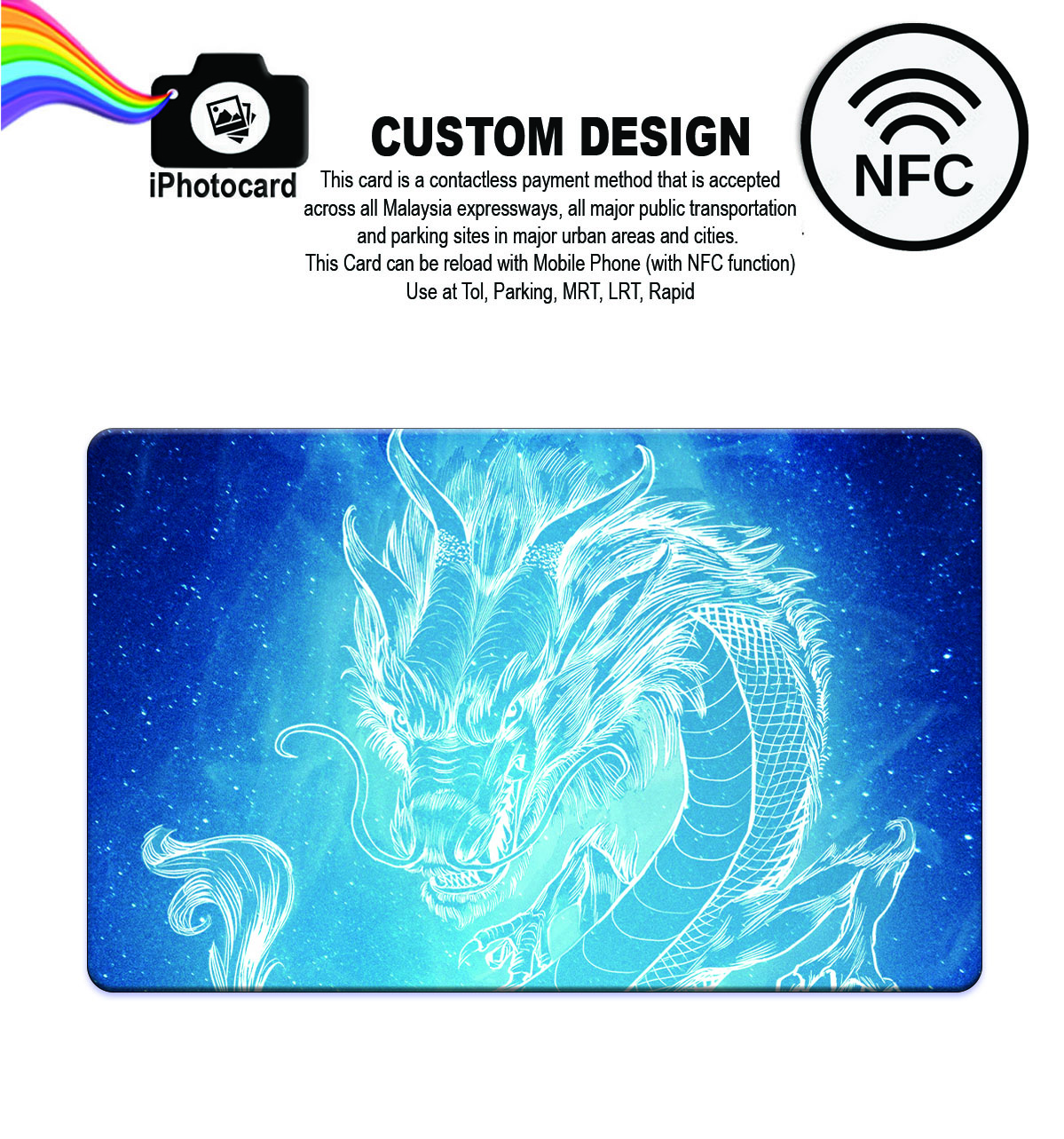 Touch n Go Card NFC TNG - YEAR OF THE DRAGON - LIMITED EDITION - Card with NFC function