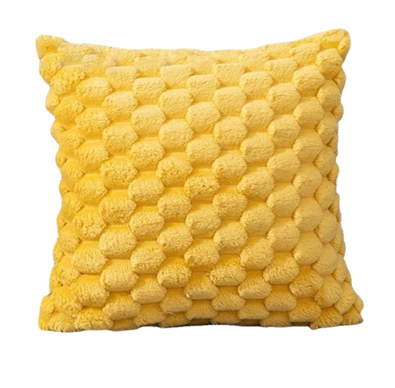 30x50cm/45x45cm/50x50cm Cute Cloud Plush Cushion Cover Nordic Minimalist Solid Color Throw Pillow Cover Sofa Cushion Cover for Living Room Bedroom