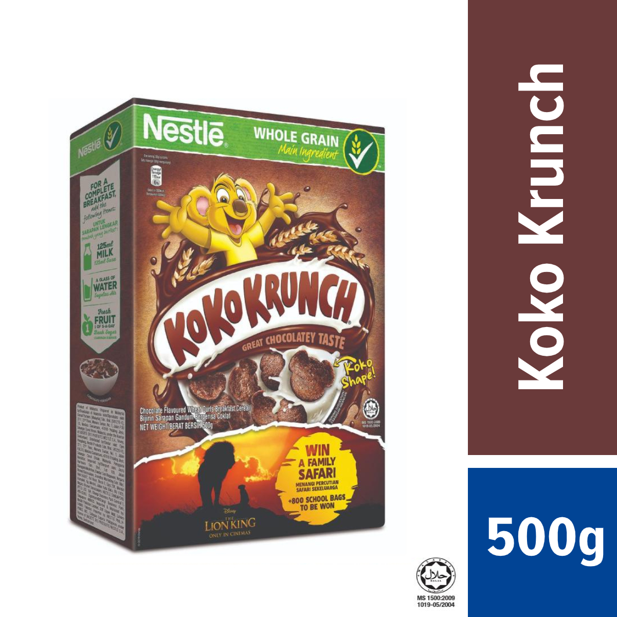NESTLE KOKO KRUNCH Cereal Econopack 500g