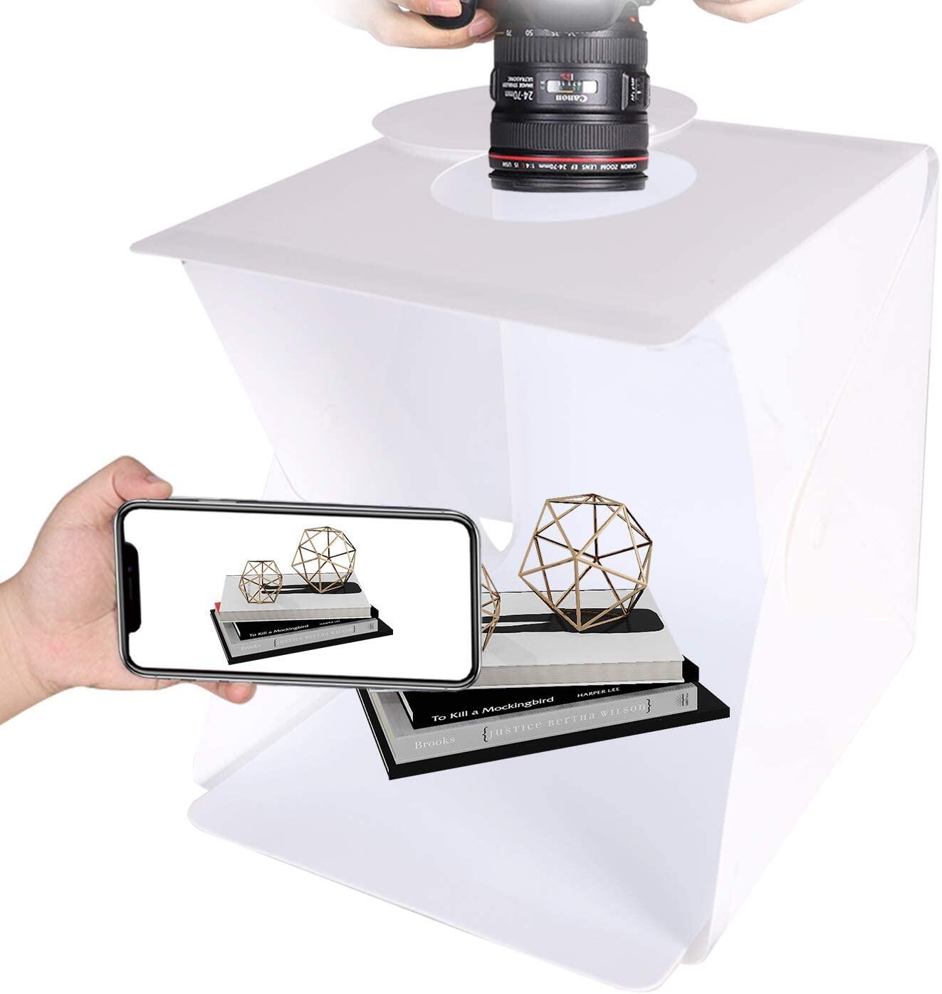 40CM Dual Dimmable LED Mini Photo Studio With Portable LightBox Mini Photo Booth Mini Photo Studio