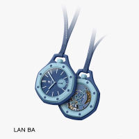 AP x Swatch collaboration Royal Pop series pocket watch mens and womens watch accessories