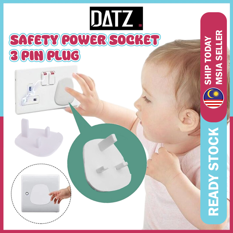 [Datz] Baby Safety Plug Cover Socket Cover For Child 插头保护盖 Penutup Soket - BS10