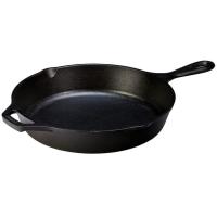 Lodge Pre-Seasoned Cast Iron Skillet (6.5 to 10.25 inch) for Stovetop Oven or Camp Cooking