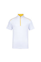 Zip Up Polo Shirt Men Short Sleeve Anti Bacterial & Anti Odor Ultifresh UDF20 Microfiber Polyester Baju t shirt Lelaki Lengan Pendek Baju Lelaki