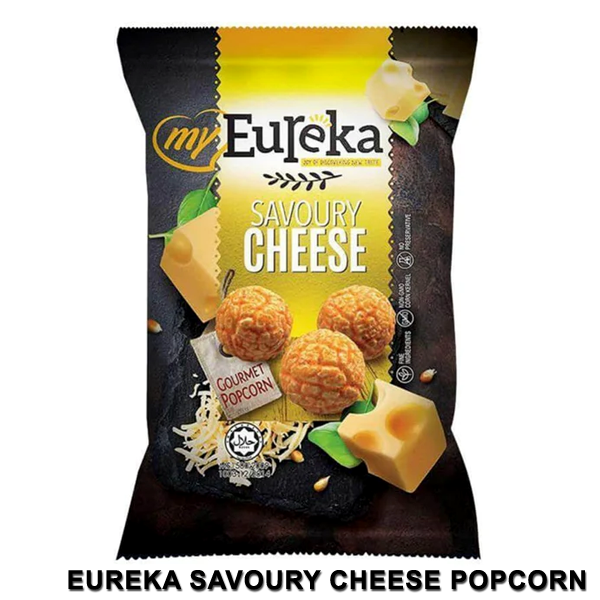 Eureka Savoury Cheese Popcorn 80g