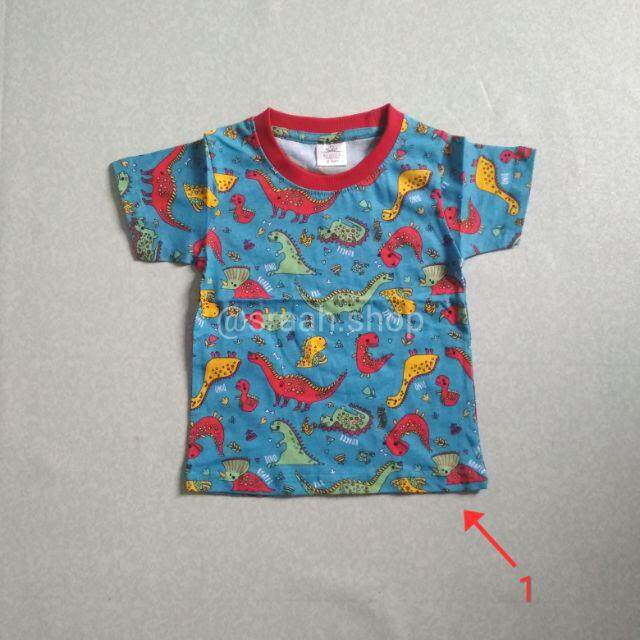 BAJU KANAK-KANAK, BAJU T-SHIRT BUDAK LELAKI