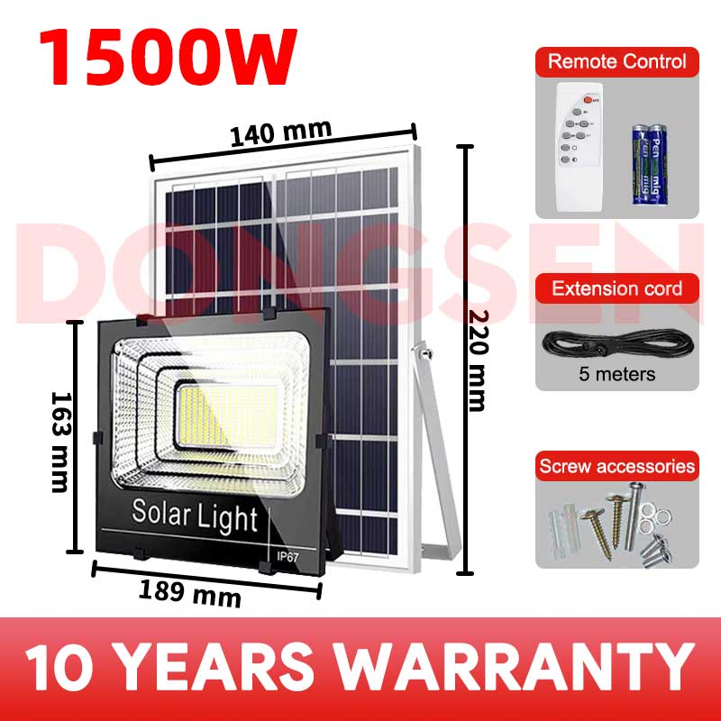 【READY STOCK】Lampu solar outdoor Solar Light lampu raya 16000W Solar Spotlight Outdoor Lighting solar Waterproof IP67 太陽能燈戶外 LED