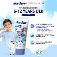 JORDAN Kids Toothpaste Step 2 | 6 to 12 Years Old | 75g