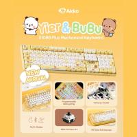 Akko Yier and Bubu 5108B Plus Wireless Mechanical Keyboard Tri-Mode - With Akko Piano Pro Switch and Hotswap