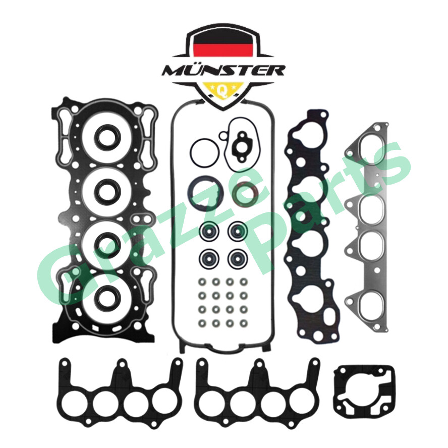 Münster Head Top Gasket Set 061A1-P0A-000 for Honda Accord S84 S86 2.3 VTec V-Tec SC SOHC F23A (Carb