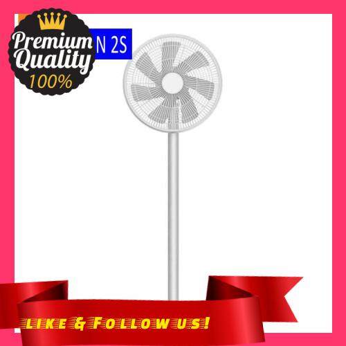 People\'s Choice 2019 New Xiaomi Smartmi Standing Fan 2S Floor DC Pedestal Fan Natural Wind Home Stand Fan Air Conditioner Wired and Wireless Dual Use House Cooler with Mi Home APP Smart Control 220V (White)