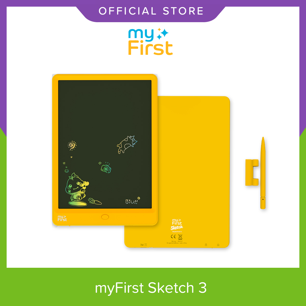 myFirst Sketch II / Sketch 3 – Magnetic Drawing Pad