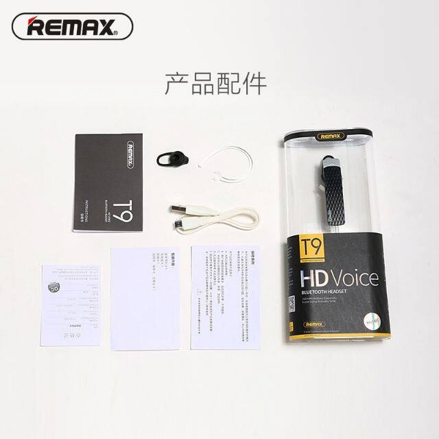 [Ready Stock ] Remax RB-T9 HD Voice Bluetooth Headset Earphone Handsfree
