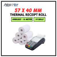 57mm x 40mm (10ROLL) Foodpanda Grab Thermal Receipt Paper Rolls POS Printer Kertas Resit Gulung Credit Card Cash 热敏收银纸打印
