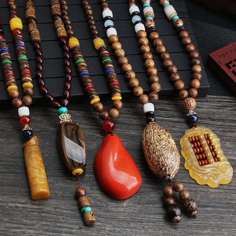 newest african wooden beads necklace - AliExpress-tuongthan.vn