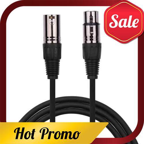 Muslady 3-Pin Microphone Cable XLR Audio Cable Male to Female 3 meters / 9.8ft (3)