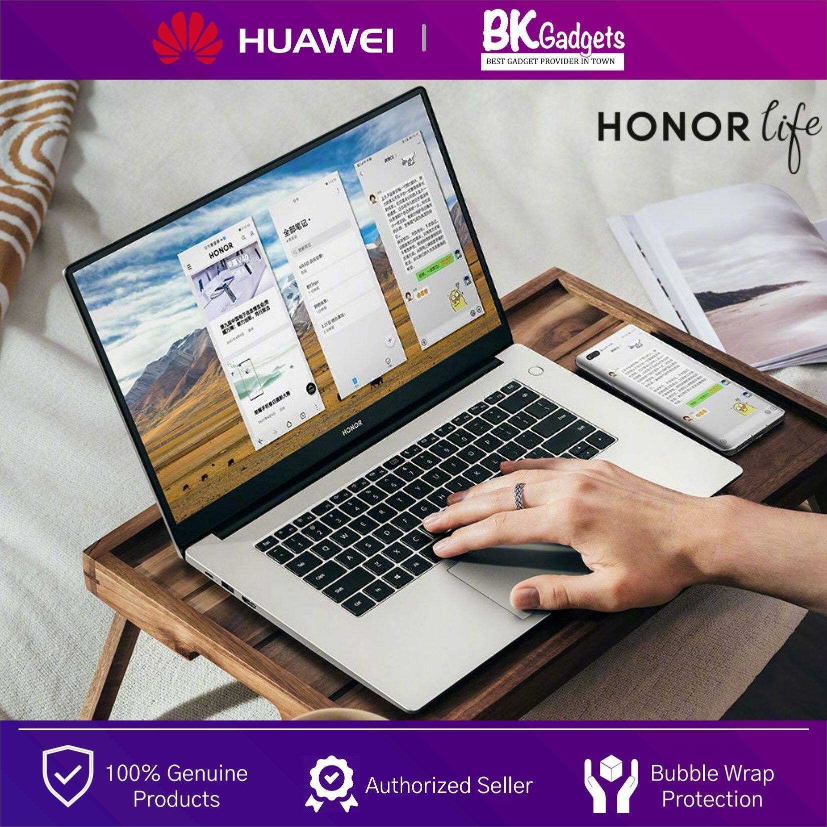 HONOR MagicBook X15 i3 2021 [ 8GB + 256GB + Intel UHD ] Space Grey Laptop | FullView Display | Fingerprint Power Button | 65W Fast Charging | Aluminum Metal Body