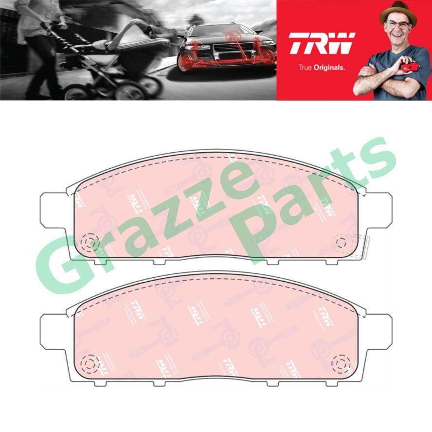 TRW Brake Pad Front for GDB3435 / GDB7704 - Mitsubishi Triton Pajero Sport Nissan NV200